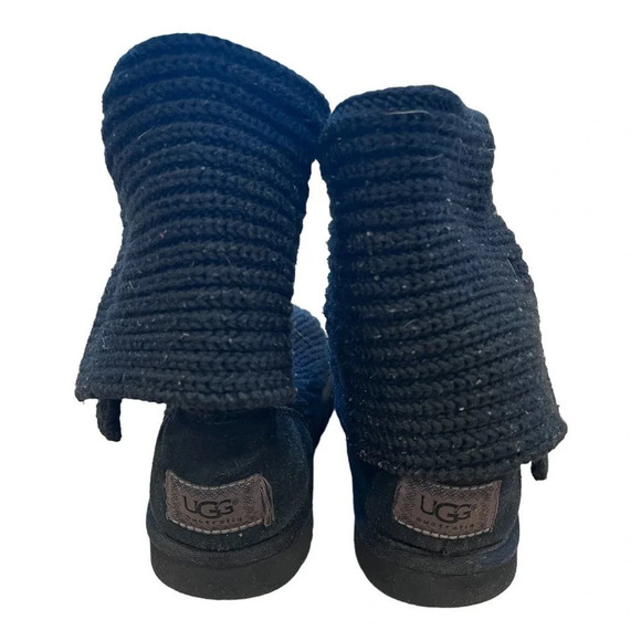 Ugg Classic Cardy II knit Boots, Very Good Pre-loved Condition - Picture 3 of 6